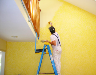 Decorating a room in yellow